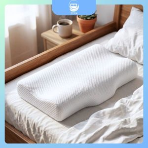 Gối Công Thái Học Cao Su Non ZERA Chống Đau Mỏi Cổ