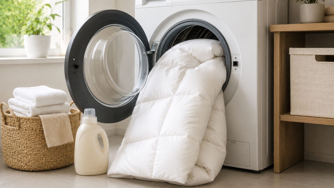 Chăn phao có giặt được không, 1 số các phương pháp giặt chăn phao