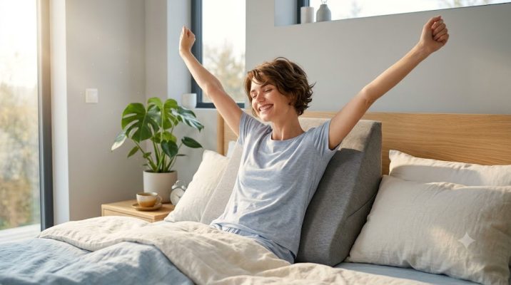 Thức dậy sảng khoái nhờ sử dụng gối cho người trào ngược dạ dày
